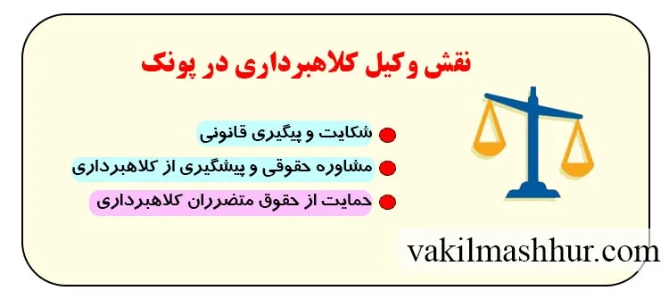 وکیل کلاهبرداری پونک و نقش ان در پرونده های کیفری