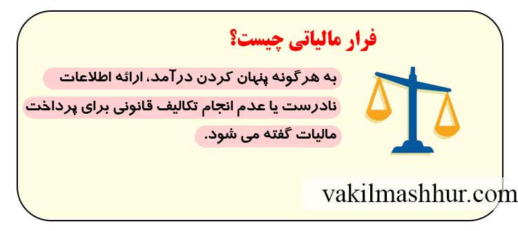 فرار مالیاتی